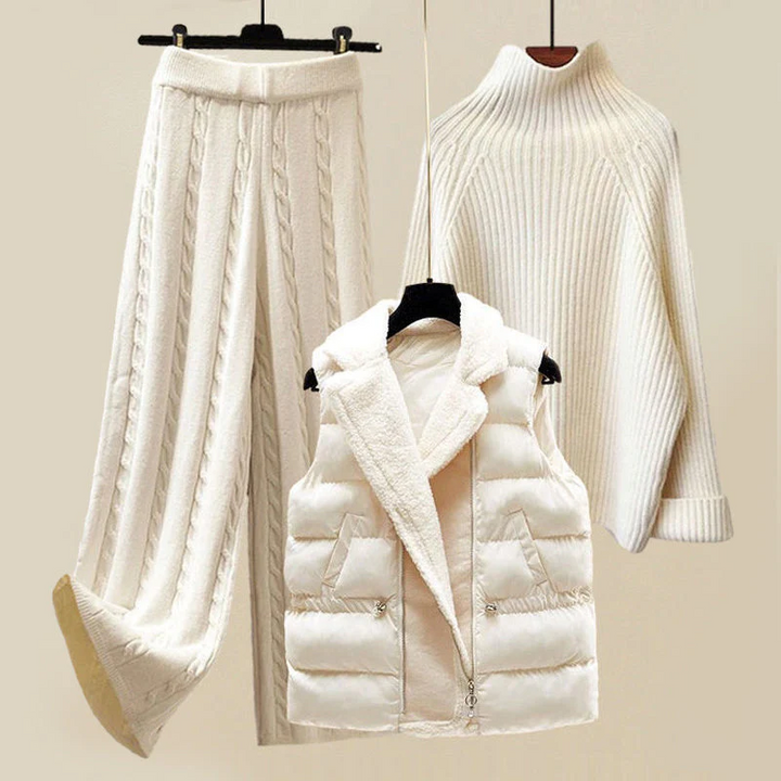 Maelie – Set Tricotat Confortabil și Cozy